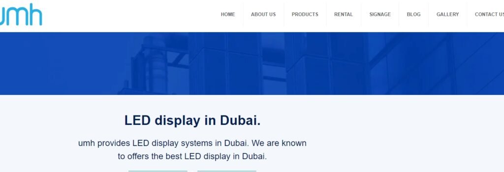 Top LED Display Suppliers in UAE