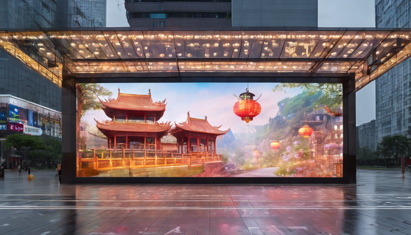 You are currently viewing China High Quality Outdoor Transparent Led Display