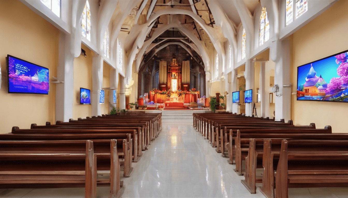 Read more about the article China Led Display For Church Factory