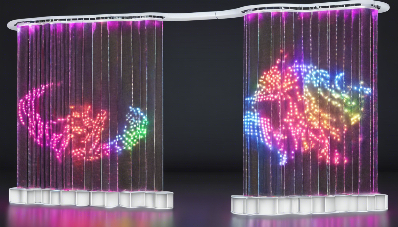 Read more about the article Flexible Led Curtain Display Manufacture