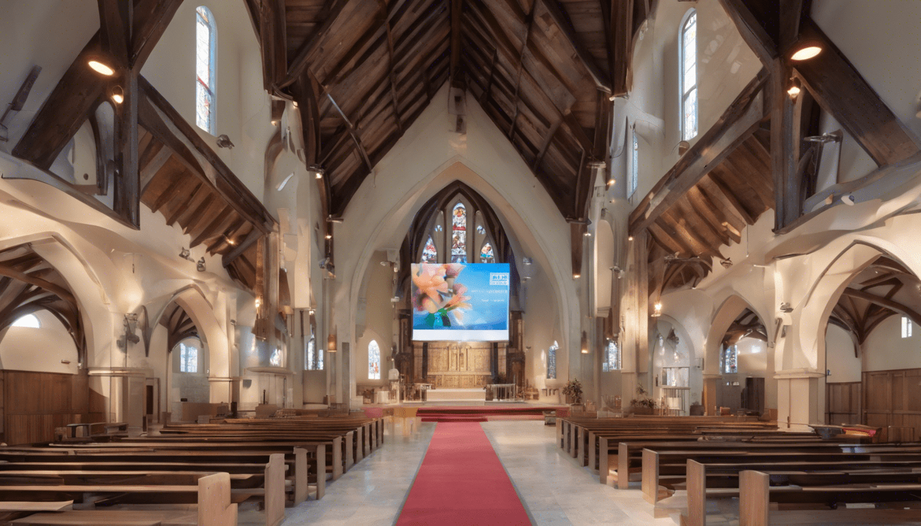 Read more about the article Led Display Video Wall For Church Manufacture